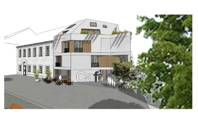Na Starém náměstí vyroste moderní bytový komplex, vyřeší se i problém s opuštěným domem