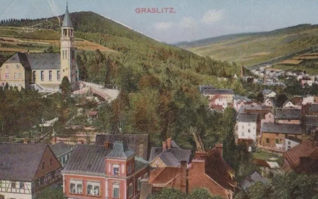 Evangelický kostel s farou, Kraslice