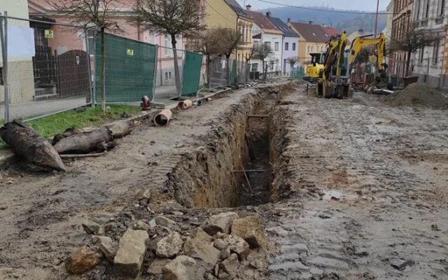 Studentská ulice prochází rekonstrukcí