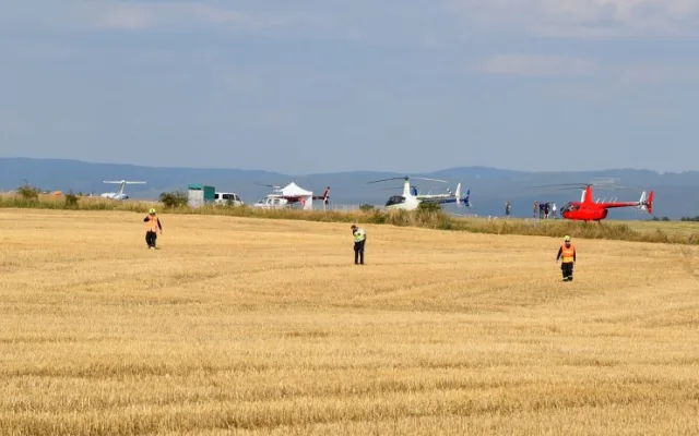 VIDEO: Pád letadla při leteckém dni v Chebu. Organizátoři vyjadřují soustrast rodině mrtvého pilota
