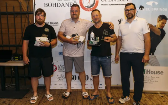 Golfresort Lázně Bohdaneč hostil jeden z nejprestižnějších turnajů v Česku. Doplnila ho show skupiny Queenie