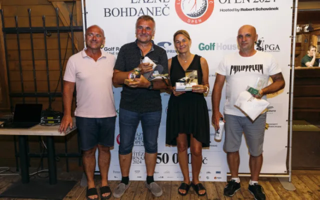 Golfresort Lázně Bohdaneč hostil jeden z nejprestižnějších turnajů v Česku. Doplnila ho show skupiny Queenie