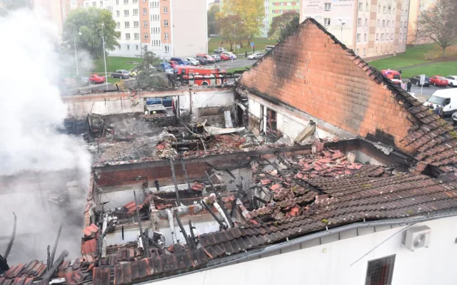 V Sokolově pokračuje soud s mužem, který nechtěně zapálil supermarket a způsobil škody přes 50 milionů