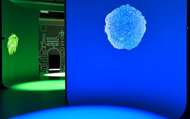 Expozice surovin v Plzeňském Prazdroji 1