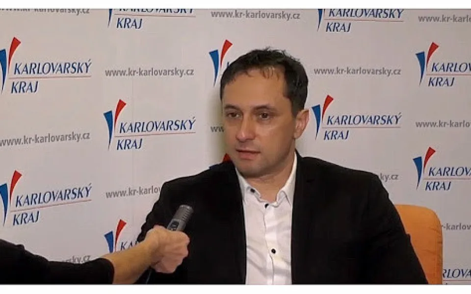 Hejtman Karlovarského kraje Petr Kubis