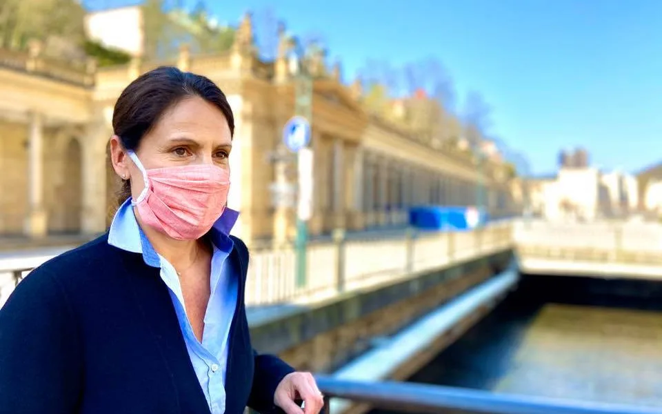 Primátorka Karlových Varů Andrea Pfeffer Ferklová