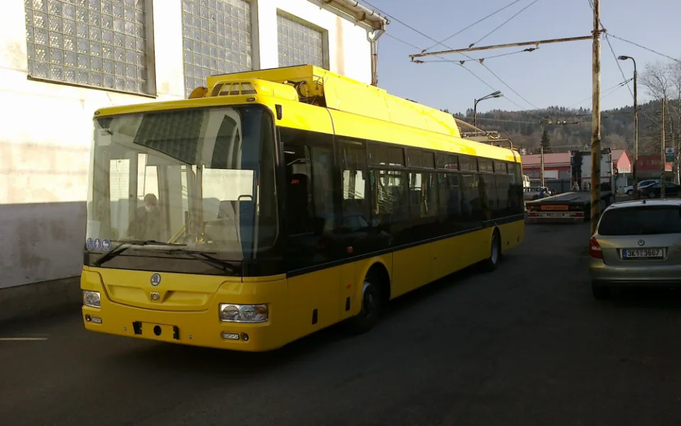 Nový mariánskolázeňský trolejbus