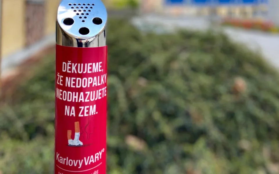 Koš na nedopalky