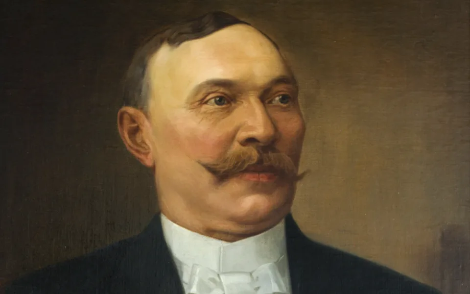 Portrét starosty Karla Fenkla
