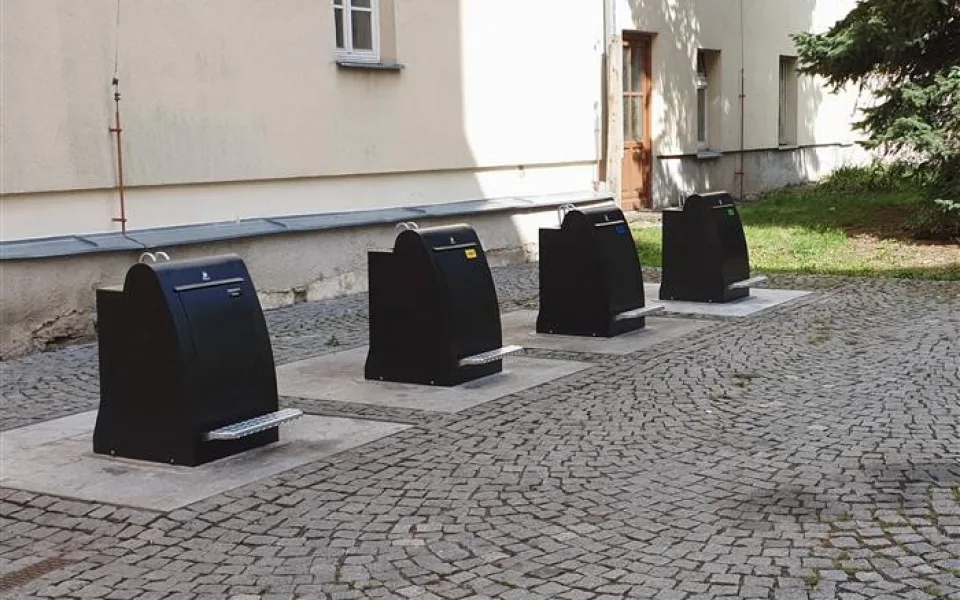 podzemní kontejnery
