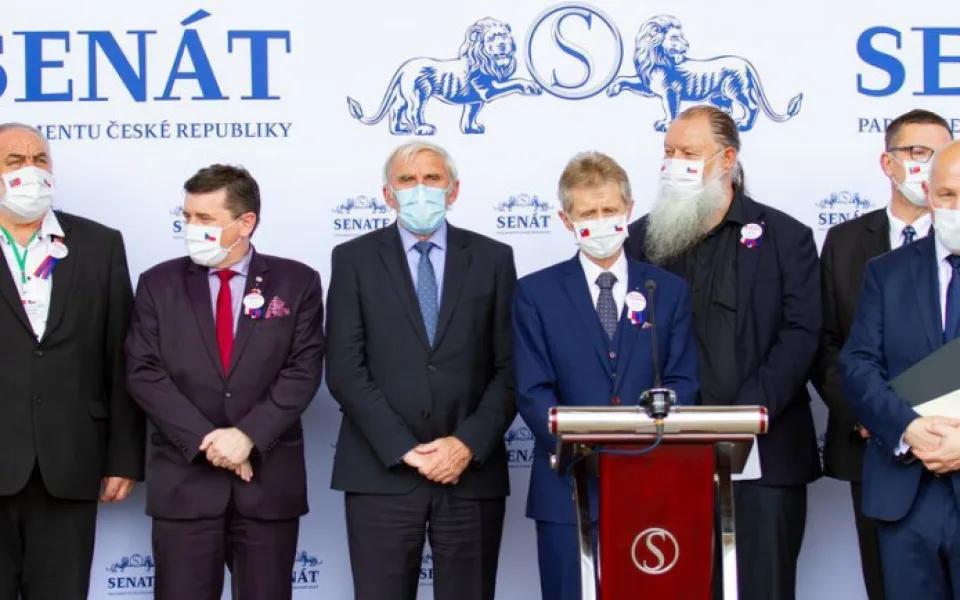Miloš Vystrčil po návratu z Tchaj-wanu.
