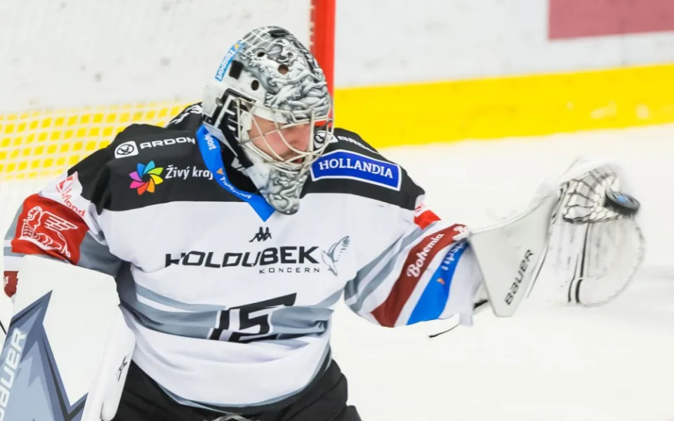 Gólman Energie Filip Novotný