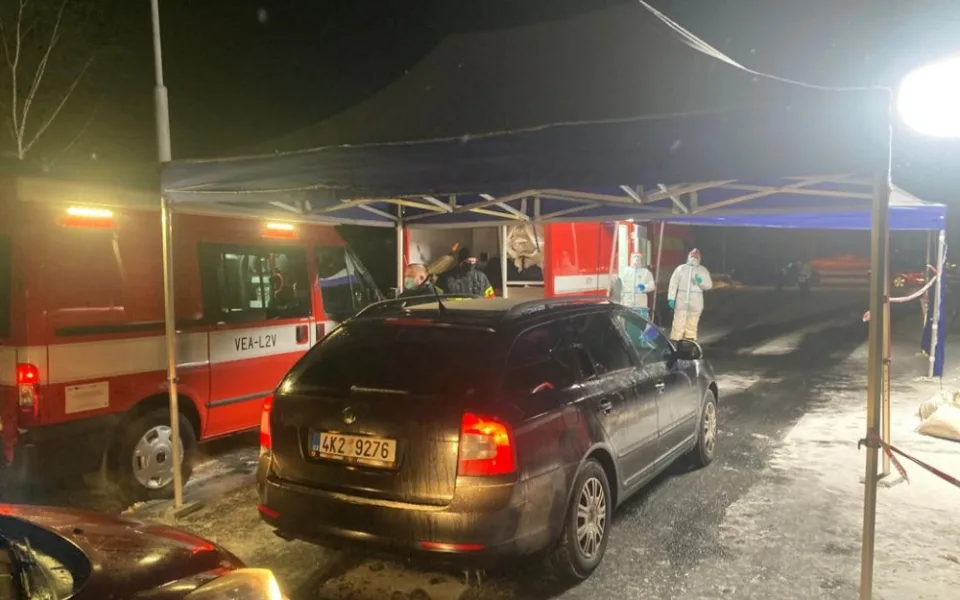 odberové místo pomezí