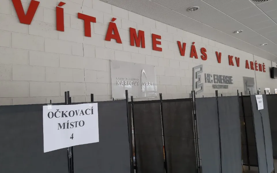 kv aréna očkování1