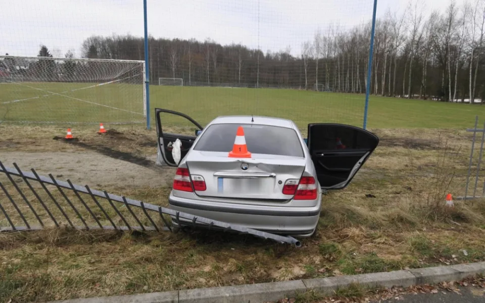 nehoda na parkovišti v Chodově