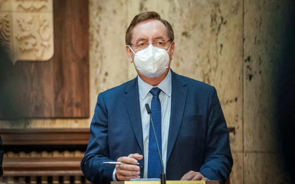 Ministr zdravotnictví Petr Arenberger