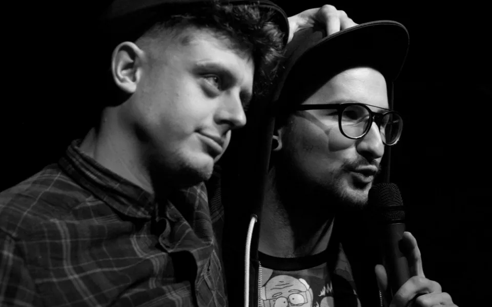 Robert Netuka a Filip Koryta, foto: Slam poetry CZ