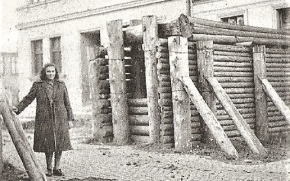 Studentská ulice kolem roku 1945