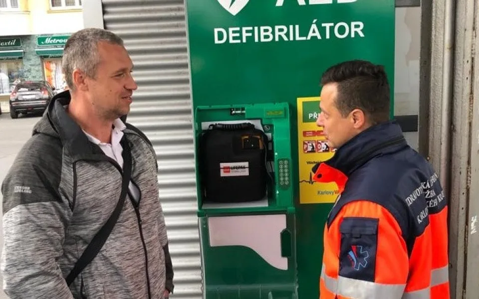 Nový generálí ředitel Karlovarské krajské nemocice Josef März (vlevo).