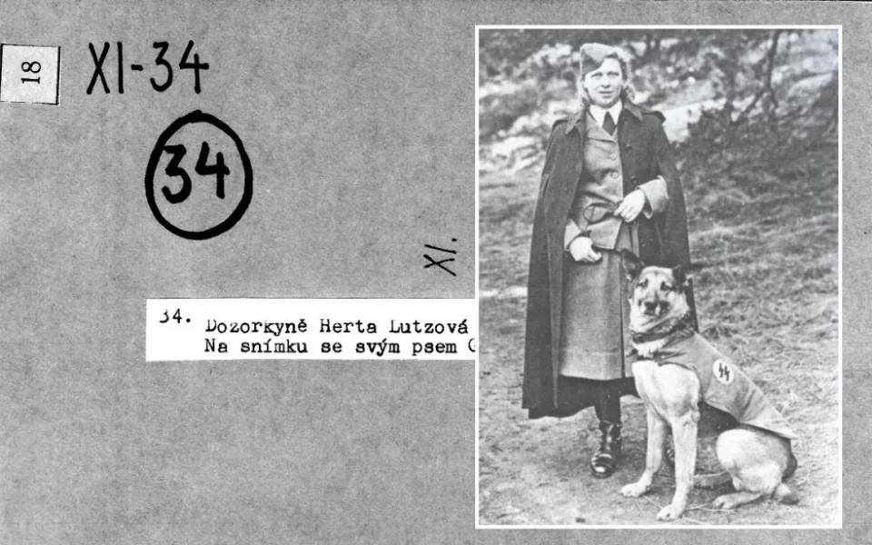Herta Lutzová, foto archiv Václav Němec / Muzeum Sokolov