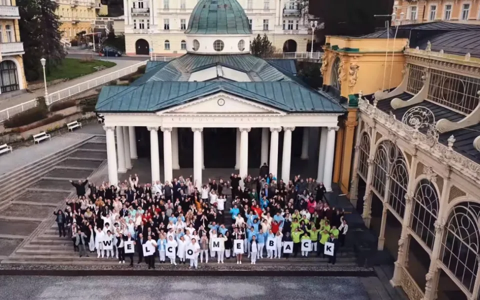 V rytmu Jerusalema challenge tančí celé lázně, podívejte se na povedený videoklip