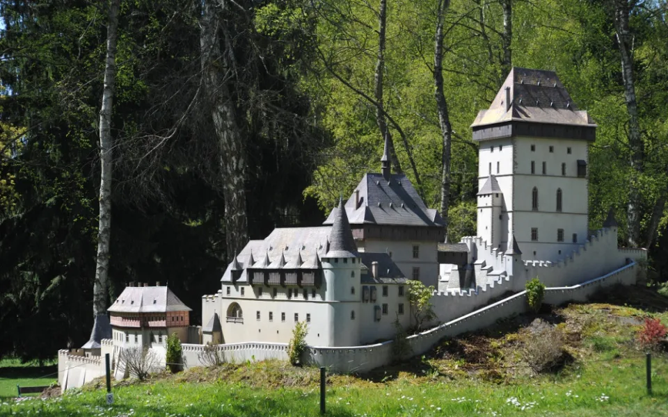 model Karlštejna