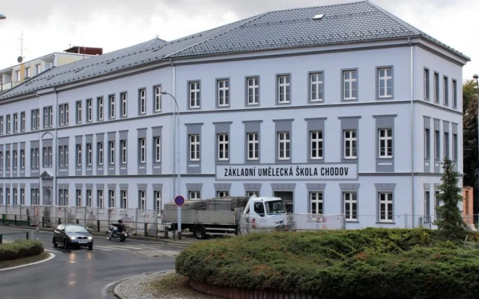 V Chodově dokončují rekonstrukci umělecké školy za 44 milionů korun.
