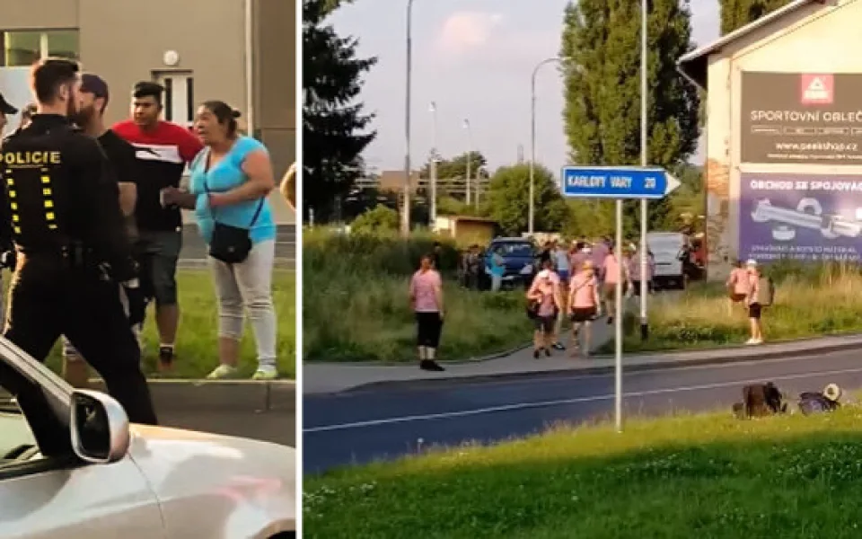Incident se stal nedaleko od nádraží v Sokolově