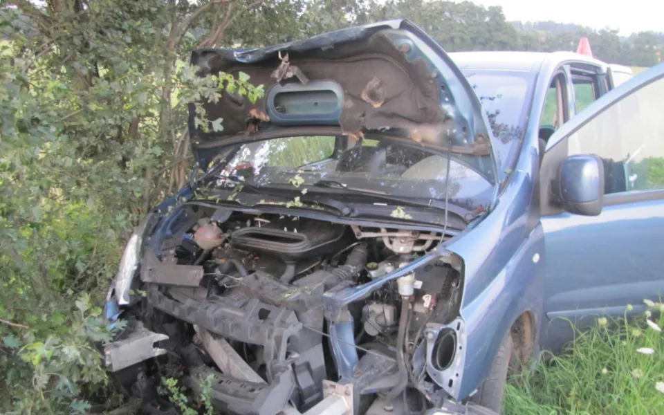 Nabourané auto.