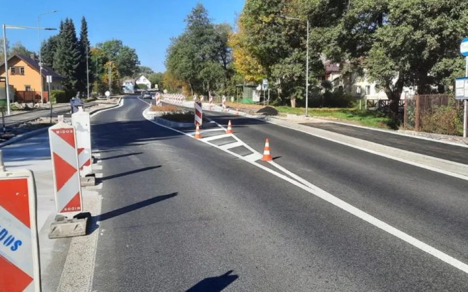 ŘSD dokončuje rekonstrukci silnice I/21 ve Staré Vodě.