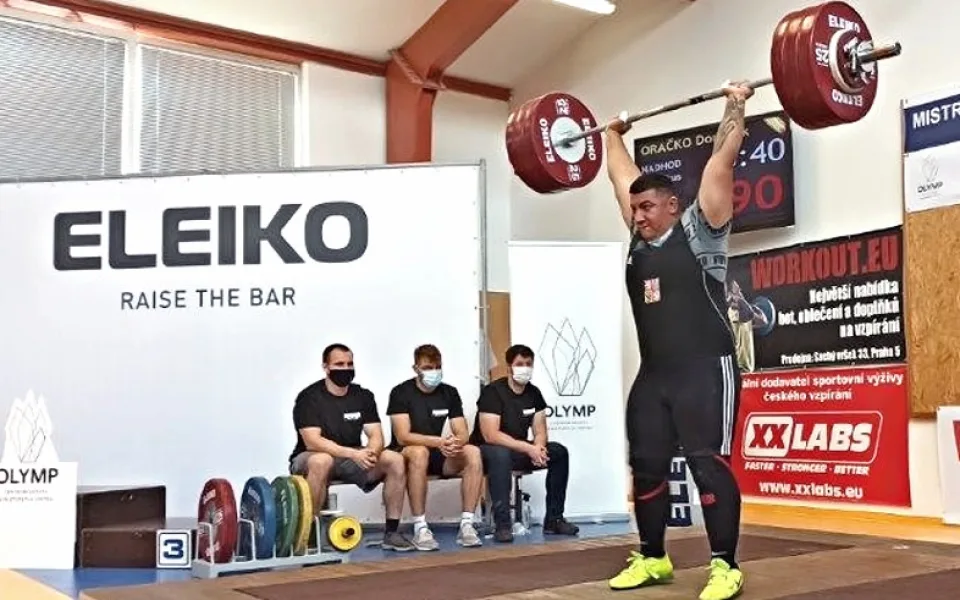 Nejlepším karlovarským sportovcem je talentovaný vzpěrač Oračko
