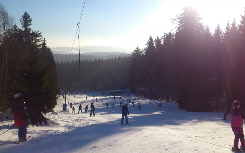 Skiareál v Aši 