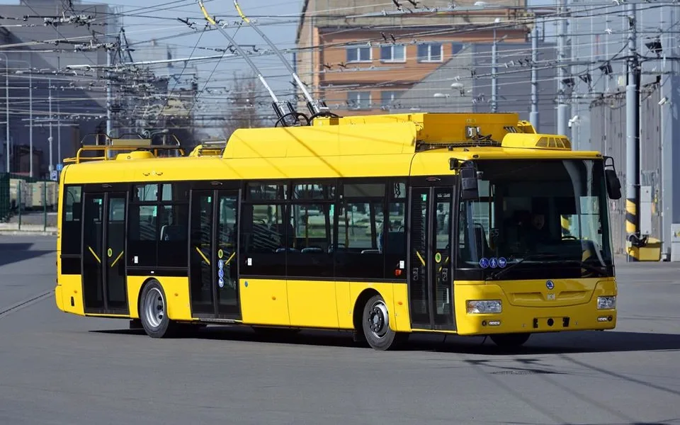 Trolejbus Škoda 30 Tr pro Mariánské Lázně.
