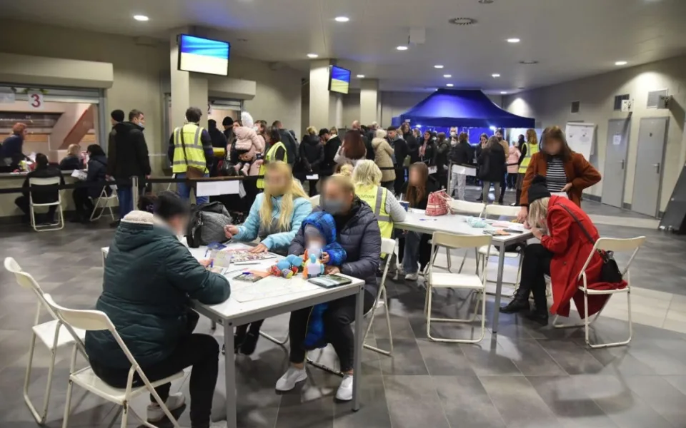 Ukrajinských uprchlíků v kraji ubývá. Centrum jich odbavilo přes 14 tisíc