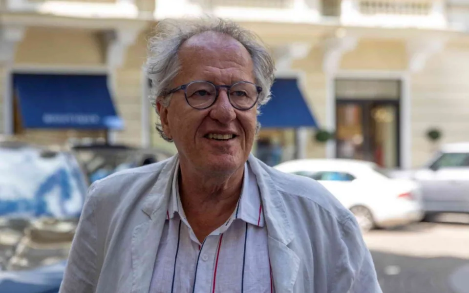 Herec Geoffrey Rush přijel na filmový festival do Karlových Varů.