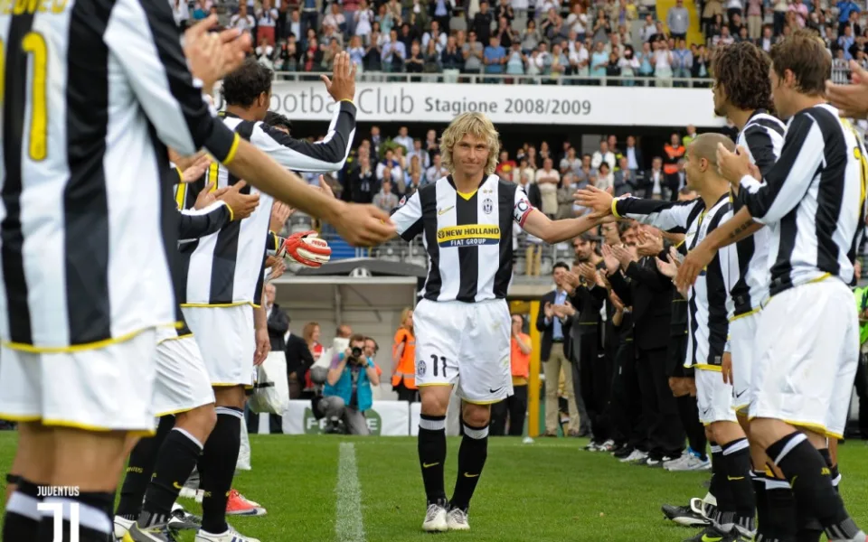 Pavel Nedvěd v dresu Juventusu Turín