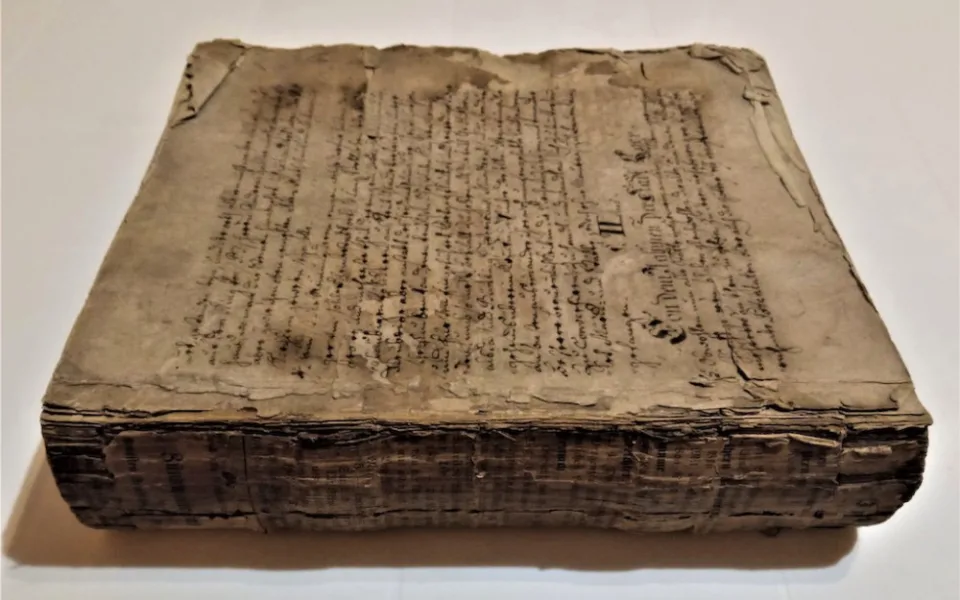 Kronika města Chebu z roku 1743.
