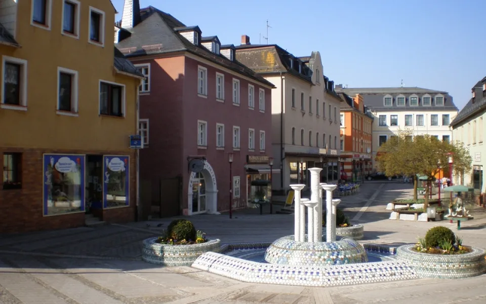 Německé město Selb.