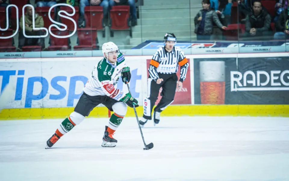 Matěj Stříteský v dresu karlovarské Energie