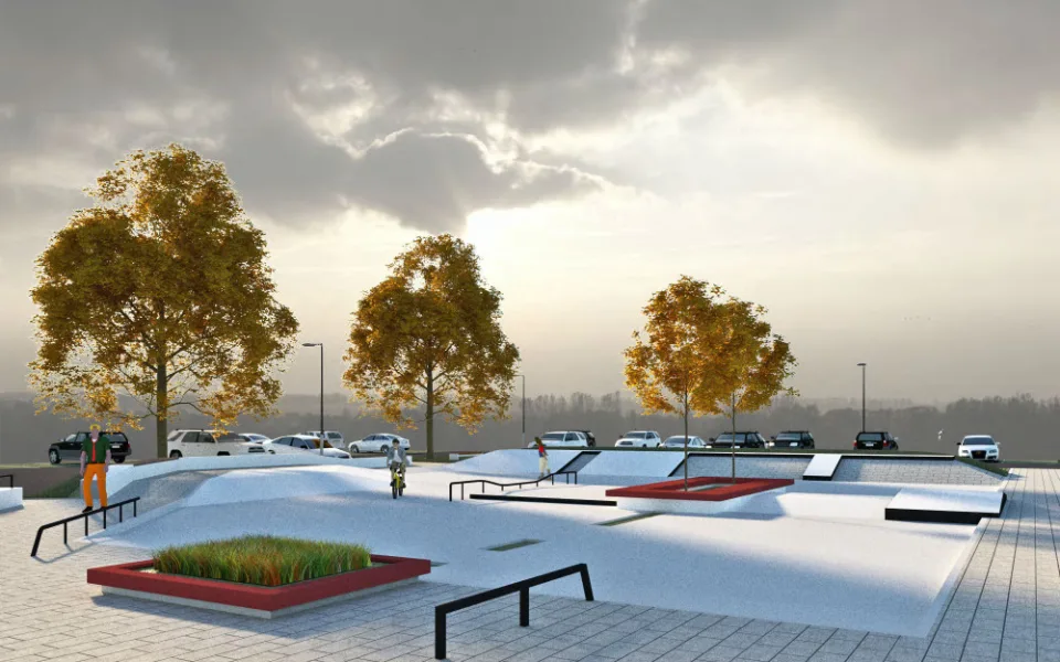 V areálu Bílá voda v Chodově přibude letos skatepark za šestnáct milionů korun