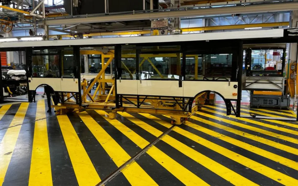 Nové autobusy pro chebskou MHD se už vyrábějí, vyjet mají v září.