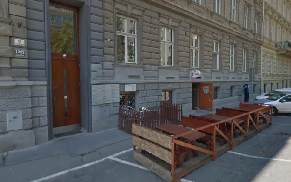 Budova virtuálního sídla firmy