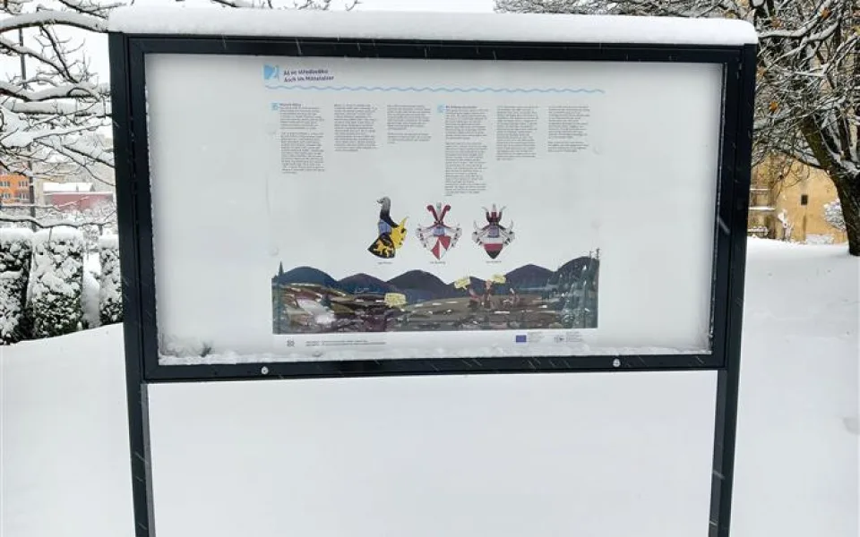 Naučná stezka mapuje historii Ašska od roku 1281, najdete ji v parku Historie