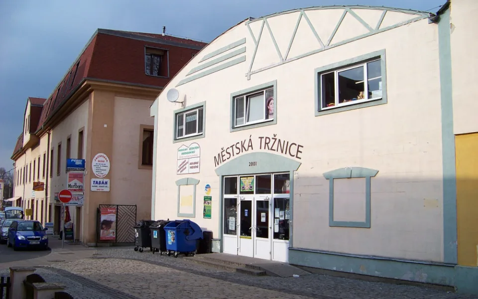 Sokolov chystá přestavbu městské tržnice, nevzhlednou přístavbu zbourá