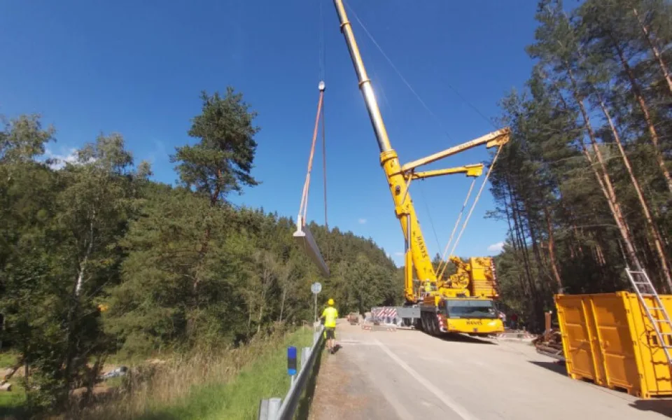 ŘSD otevřelo po rekonstrukci dva mosty u Kfel na Karlovarsku