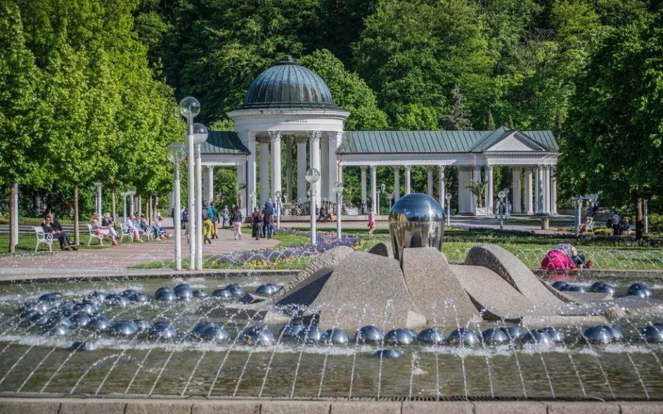Mariánské Lázně zahájí opravu zpívající fontány za jejího provozu