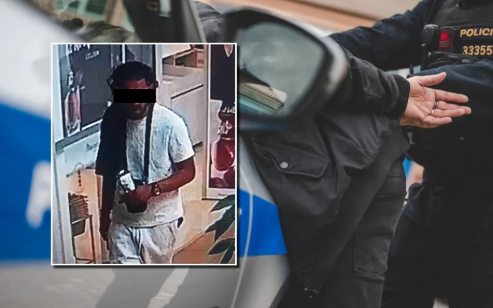 Policie dopadla cizince, který přepadl prodavače v obchodním domě. Už sedí ve vazbě
