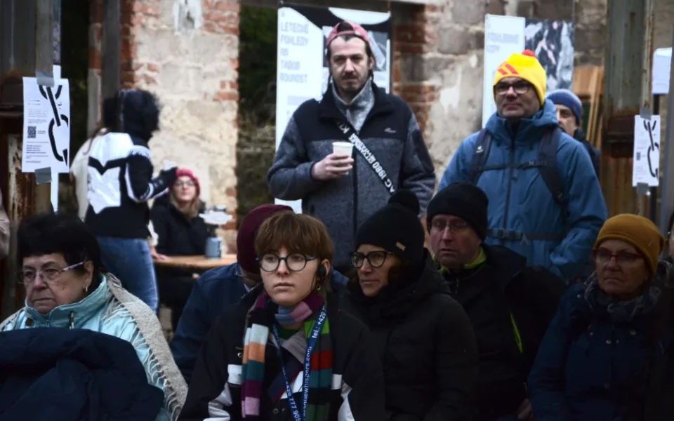 Dušičkového setkání v Řetízkárně se zúčastnili i zahraniční studenti.