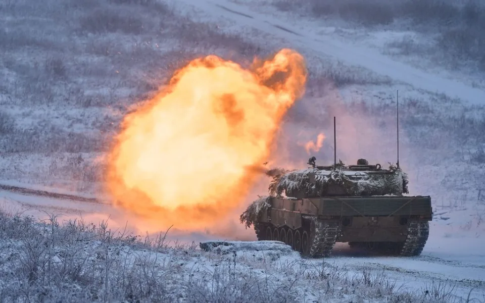 Česká armáda na Doupově poprvé testuje nové tanky Leopard, náročné cvičení prověří techniku i vojáky