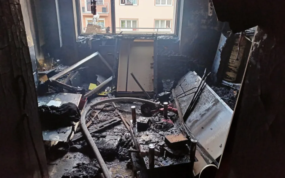 Město Chodov spouští kampaň proti požárům v panelácích - ilustrační foto